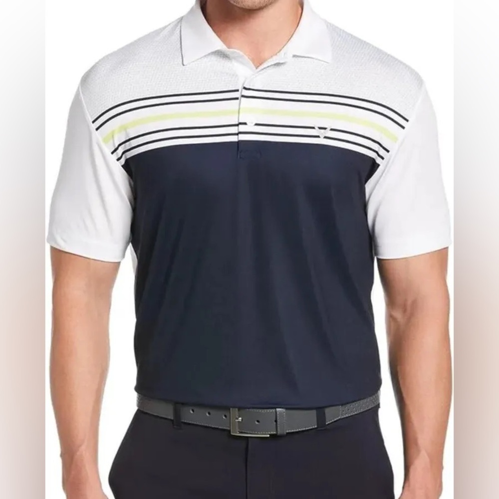 Callaway Opti Dri Men's Moisture Wicking Golf Polo Shirt NWT XL